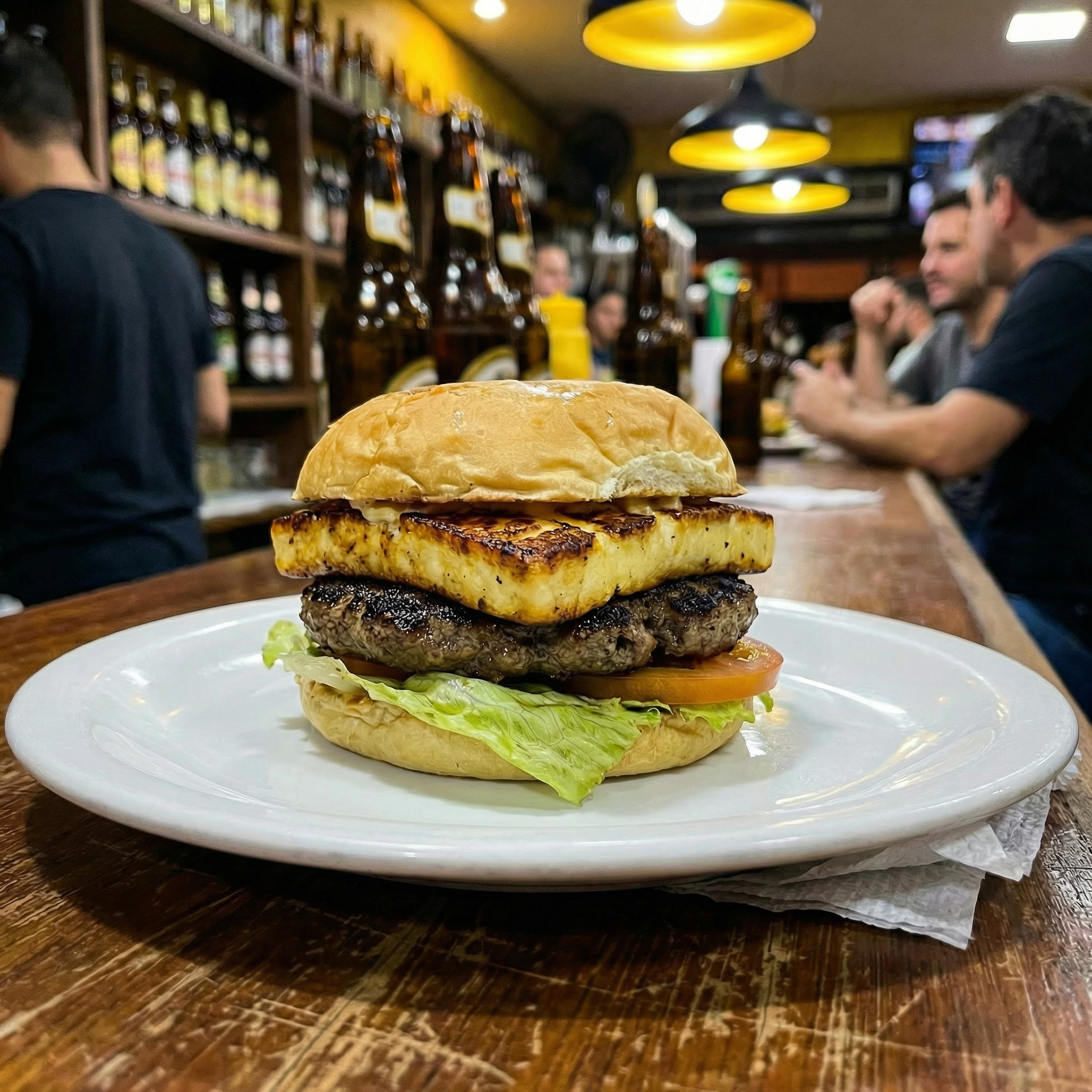 Hamburger com Queijo de Coalho PAMA